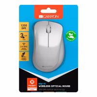 Мышка Canyon MW-11 Wireless Pixart White Grey (CNE-CMSW11PW) - Image 6