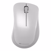 Мышка Canyon MW-11 Wireless Pixart White Grey (CNE-CMSW11PW) - Image 1