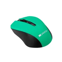 Мишка Canyon CNE-CMSW1GR Wireless Black-Green (CNE-CMSW1GR) - 1