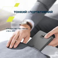 Батарея універсальна Canyon PB-2008 20000mAh PD/100W Q.C/3.0 (CNE-CPB2008DG) - 12