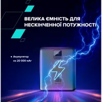 Батарея універсальна Canyon PB-2008 20000mAh PD/100W Q.C/3.0 (CNE-CPB2008DG) - 7
