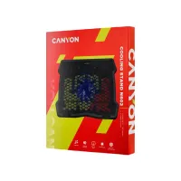 Підставка до ноутбука Canyon NS02, 10-15.6 laptop, single fan with 2x2.0 USB hub (CNE-HNS02) - 4