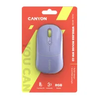 Мишка Canyon MW-22 Dual Band RGB Wireless Mountain Lavender (CNS-CMSW22ML) - 6