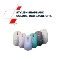 Мишка Canyon MW-22 Dual Band RGB Wireless Rice (CNS-CMSW22RC) - 8