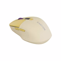 Мышка Canyon MW-26 LCD Silent Wireless/Bluetooth Yellow (CNS-CMSW26Y) - Image 4