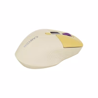 Мышка Canyon MW-26 LCD Silent Wireless/Bluetooth Yellow (CNS-CMSW26Y) - Image 6