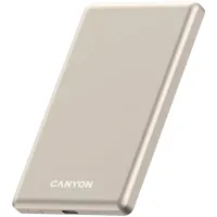 Батарея універсальна Canyon 5000mAh OnPower 505 slim Magsafe PD/20W Beige (CNS-CPB505BE) - 2