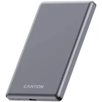 Батарея універсальна Canyon 5000mAh OnPower 505 slim Magsafe PD/20W Dark Grey (CNS-CPB505DG) - 2