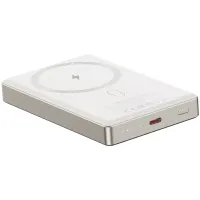 Батарея універсальна Canyon 10000mAh OnPower 510 slim Magsafe PD/20W Beige (CNS-CPB510BE) - 5