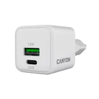 Зарядний пристрій Canyon CU20AC GaN 20W 1xPD 1xQC EU White (CNS-CUW20AC) - 3