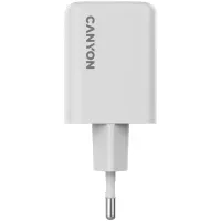 Зарядний пристрій Canyon CU45AC GaN 45W 1xPD 1xQC EU White (CNS-CUW45AC) - Зображення 2