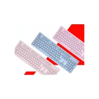 Клавиатура Canyon HKB-W01 Silent Wireless UA Pink (CNS-HKBW01P) - Изображение 5