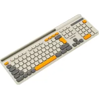 Клавіатура Canyon HKB-W03 Wireless UA Beige (CNS-HKBW03BG) - 2