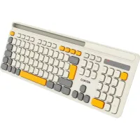 Клавіатура Canyon HKB-W03 Wireless UA Beige (CNS-HKBW03BG) - 5
