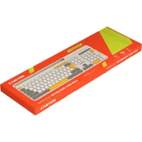 Клавіатура Canyon HKB-W03 Wireless UA Beige (CNS-HKBW03BG) - 6