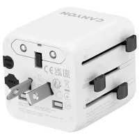 Перехідник Canyon Travel Adapter OnTour One EU/UK/US/AUS White (CNS-TA1005W) - 4