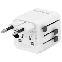 Перехідник Canyon Travel Adapter OnTour One EU/UK/US/AUS White (CNS-TA1005W) - 5