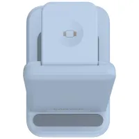 Зарядний пристрій Canyon WS-304 Foldable 3in1 Wireless charger Blue (CNS-WCS304BL) - Зображення 6