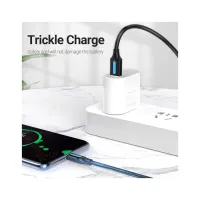 Дата кабель USB 2.0 AM to Micro 5P 1.0m 3A black Vention (COLBF) - Зображення 9