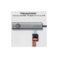 Концентратор Promate USB-C 9-in-1 Promate comandhub-lite (comandhub-lite) - Изображение 5