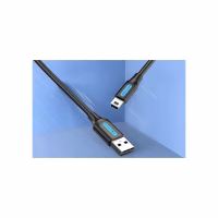 Дата кабель USB 2.0 AM to Mini 5P 0.5m black Vention (COMBD) - Image 2