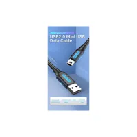 Дата кабель USB 2.0 AM to Mini 5P 1.0m black Vention (COMBF) - Изображение 2