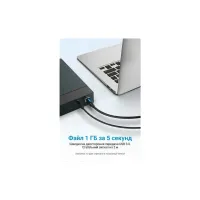 Кабель для принтера USB 3.0 AM/BM 1.5m black Vention (COOBG) - Изображение 6