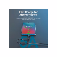 Дата кабель USB 2.0 AM to USB-C 0.5m 5.0A (25W) PVC black Vention (CORBD) - Image 5