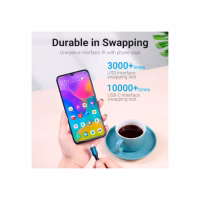 Дата кабель USB 2.0 AM to USB-C 0.5m 5.0A (25W) PVC black Vention (CORBD) - Image 10