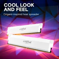 Модуль пам'яті для комп'ютера DDR5 16GB 6400 MHz Pro Overclocking White Micron (CP16G64C38U5W) - 8