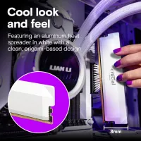 Модуль пам'яті для комп'ютера DDR5 32GB (2x16GB) 6400 MHz Pro Overclocking White Micron (CP2K16G64C38U5W) - 5