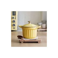 Гусятниця Buydeem CP541 Mellow Yellow чавунна емальована 1.8 л (CP541-MY) - Зображення 10