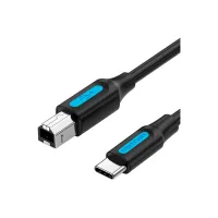 Кабель для принтера USB-C 2.0 to BM 2.0m 2.4А 480Mbps VENTION (CQUBH) - Изображение 1