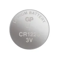 Батарейка Gp CR 1220 Lithium 3.0V * 1 (відривається) (CR1220-7U5 / 4891199001345) - Зображення 2