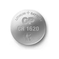 Батарейка Gp CR1620 Lithium 3.0V * 1 (відривається) (CR1620-7U5 / 4891199063886) - 2
