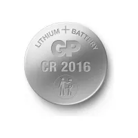 Батарейка Gp CR2016 Lithium 3.0V * 1 (відривається) (CR2016-8U5 / 4891199001123) - 2