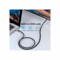 Кабель мультимедійний USB-C to HDMI M 1.5m 4K60Hz Thunderbolt 3 HDCP2.2 black Vention (CRBBG) - Image 6