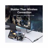 Кабель мультимедійний USB-C to DisplayPort M 0.25m 8K black Vention (CRGBC) - Image 4