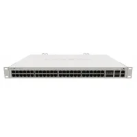 Комутатор мережевий Mikrotik CRS354-48G-4S+2Q+RM - 1