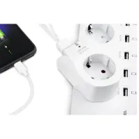 Зарядний пристрій REAL-EL 2*USB 10W (CS-25) - 6