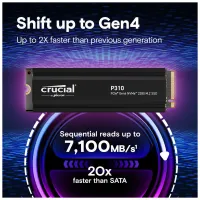 Накопичувач SSD M.2 2280 2TB P310 with heatsink Micron (CT2000P310SSD5) - 3