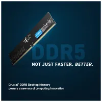 Модуль пам'яті для комп'ютера DDR5 32GB 4800 MHz Micron (CT32G48C40U5) - 2