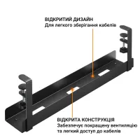 Органайзер для столу OfficePro CT500B - 6
