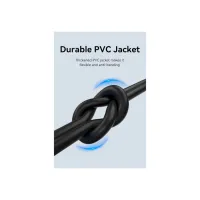 Дата кабель USB 2.0 AM to USB-C 1.5m 3.0A 18W PVC black VENTION (CTHBG) - Изображение 9