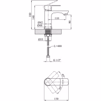 Смеситель Kroner Main-C010 (CV018617) - Image 7