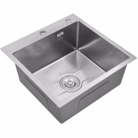 Мойка кухонная Kroner KDBrush5050HM (CV027234) - Image 3