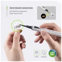 Універсальний чистячий набір ColorWay Cleaning Pen, for Earphones, 3 in 1 (CW-1131) - 8