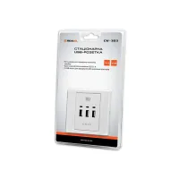 USB розетка REAL-EL Розетка USB (CW-303) - 3