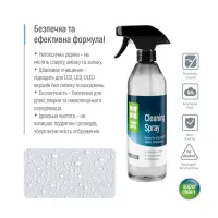 Спрей для очищення ColorWay Cleaning Kit, Large, OLED/LED/LCD/TFT, 550ml, microfibre*2 (CW-5500) - 11