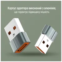 Перехідник USB-C to USB-A ColorWay (CW-AD-CA) - 12